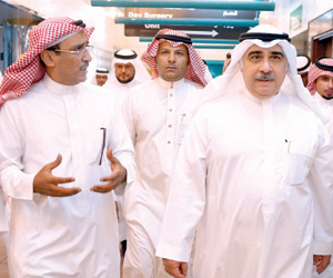 وزير الصحة المكلف في جولة سابقة بمستشفى أحد بالمدينة المنورة 