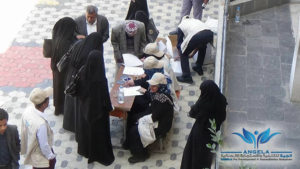 نساء الانقاض في اليمن.. أنجيلا أبو أصبع نموذجاً..!!