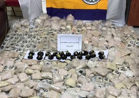 إحباط تهريب 926 ألف "إمفيتامين" في تبوك