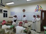 مدير مكتب التعليم بالعيدابي الأستاذ يحيى غفالي يقوم بزيارات تفقدية للمدارس