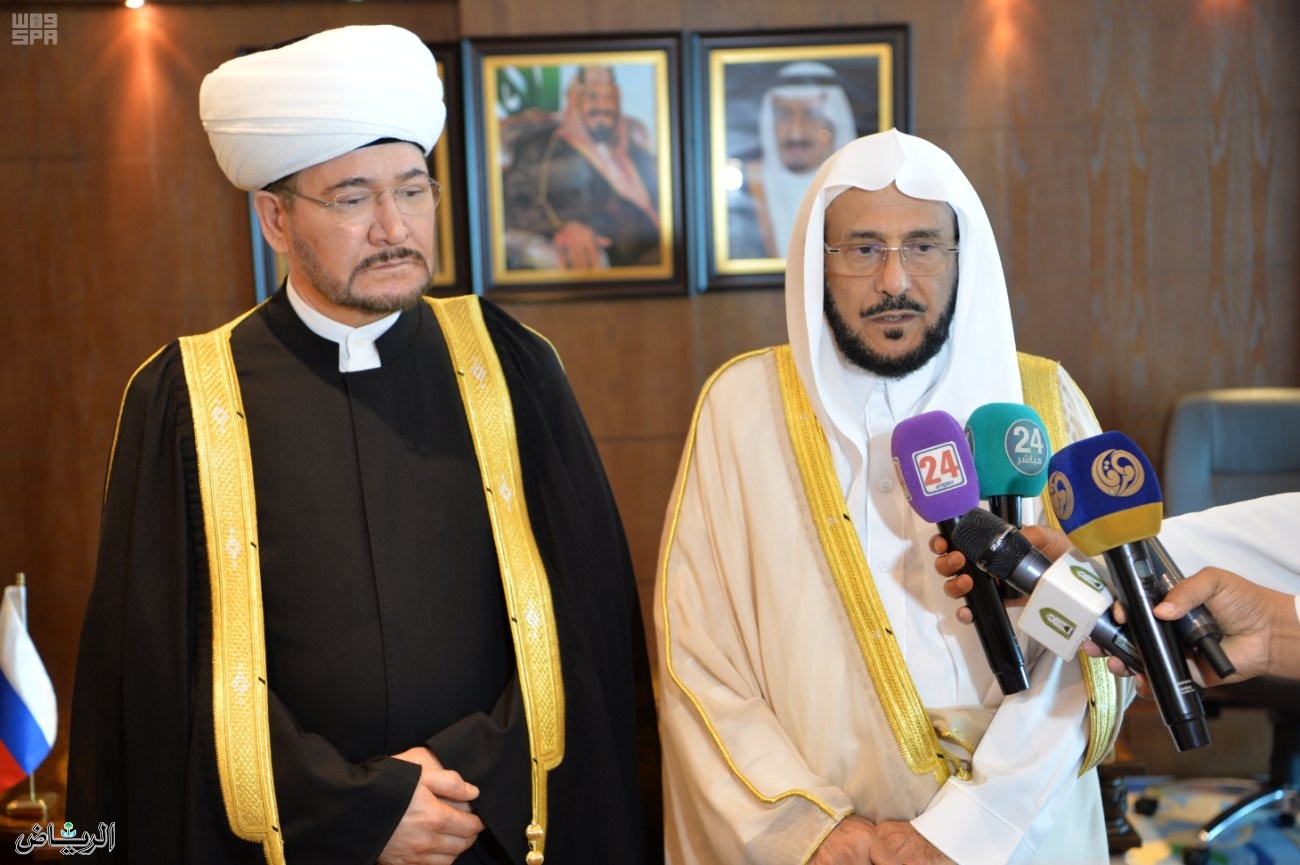آل الشيخ: توقيع الاتفاقية مع مجلس شورى المفتين بروسيا تتويج لجهود المملكة في خدمة الإسلام والمسلمين